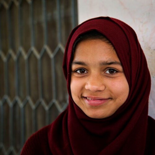 adolescent girl in Pakistan