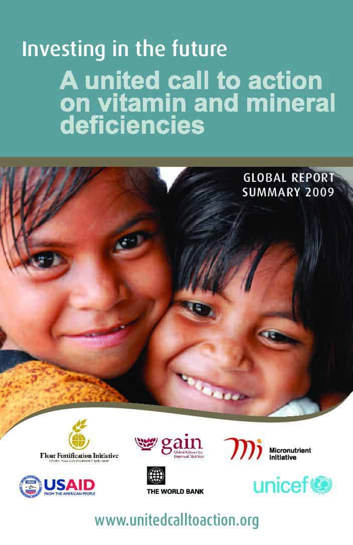 Investing in the future: A united call to action on vitamin and mineral deficiencies thumbnail