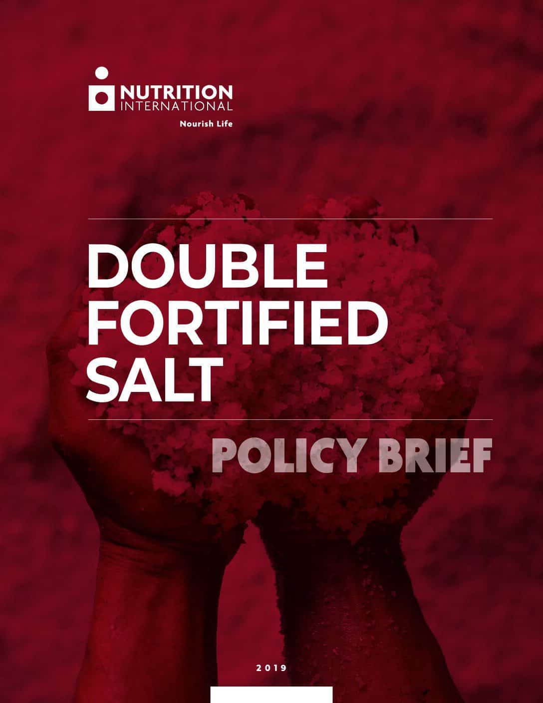 Double Fortified Salt Policy Brief thumbnail