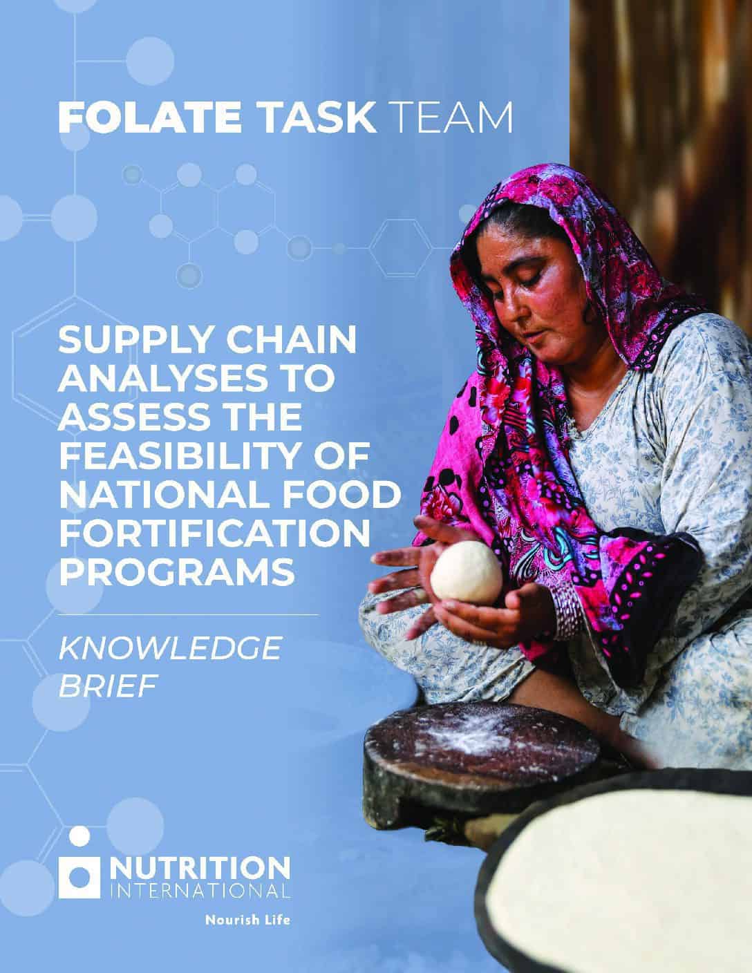 Knowledge Brief – Supply chain analyses to assess the feasibility of national food fortification programs thumbnail