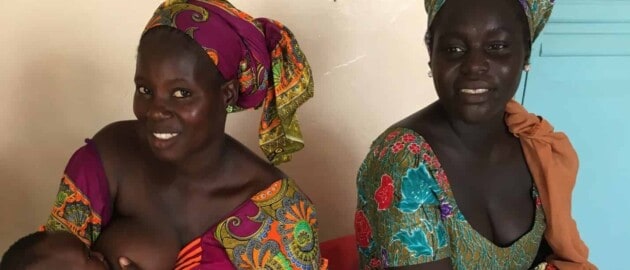 women breastfeeding