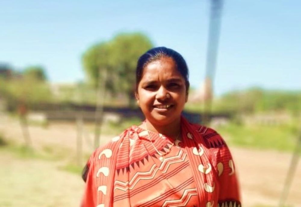 Rekhaben is a health worker in Gujarat