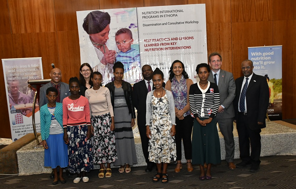 Group shot at dissemination workshop in Ethiopia