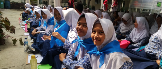 adolescent girls in school Indonesia