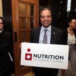 Raj Saini, Member of Parliament, read a statement congratulating Nutrition International for 25 years of impact in the House of Commons on April 11.
