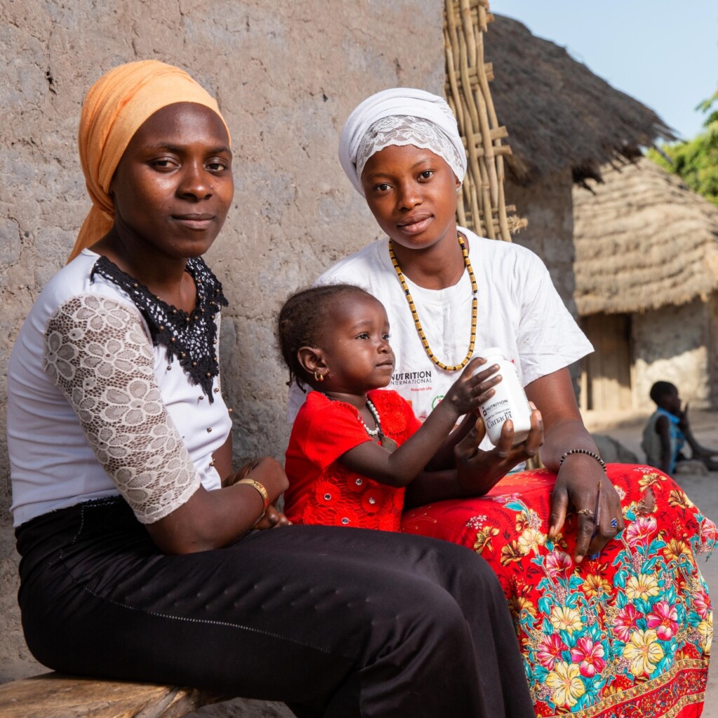 Image of La prestation de services nutritionnels pendant la COVID19 : les efforts de Nutrition International pour éviter une crise de malnutrition imminente