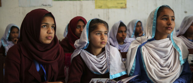 Girls in school Pakistan