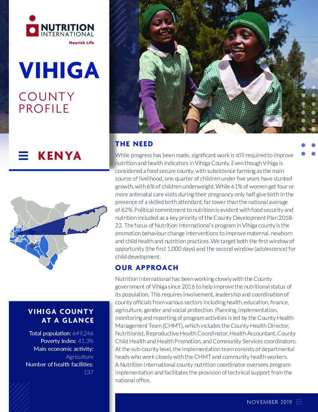 Vihiga County Profile thumbnail