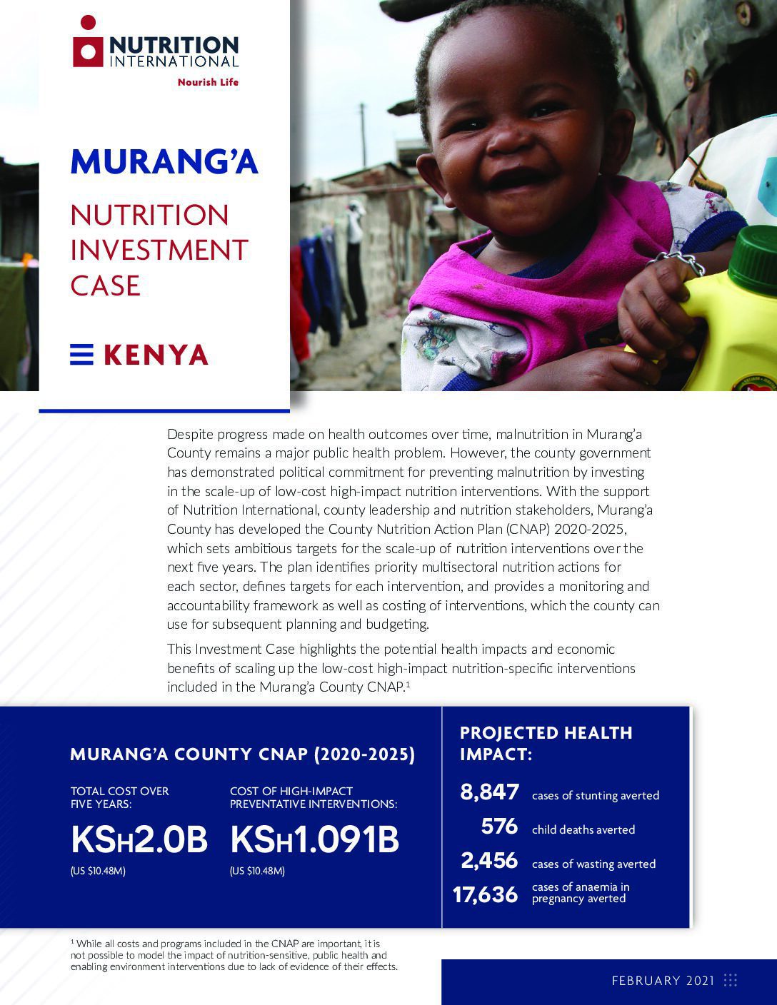 Murang’a County Nutrition Investment Case thumbnail