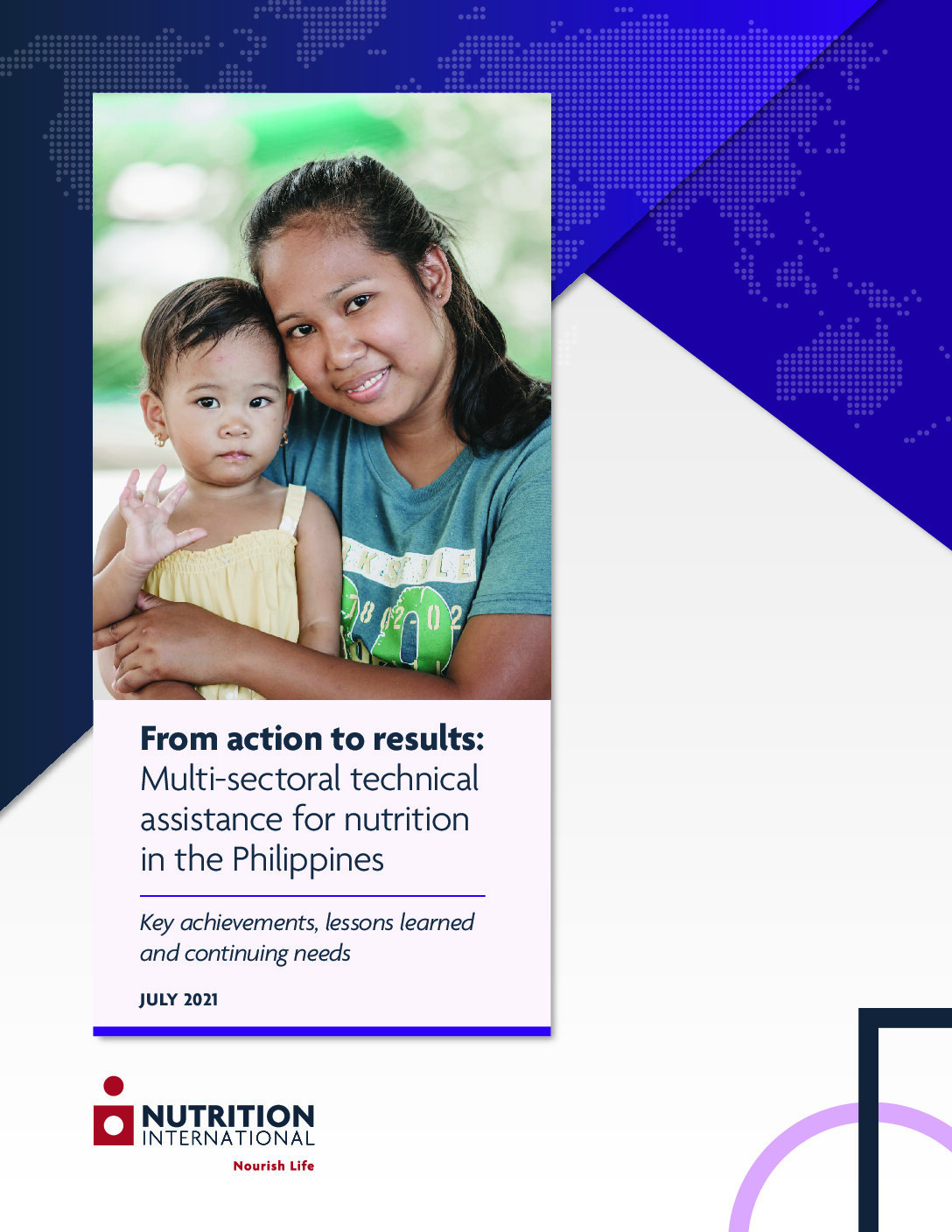 From action to results: Multi-sectoral technical assistance for nutrition in the Philippines thumbnail