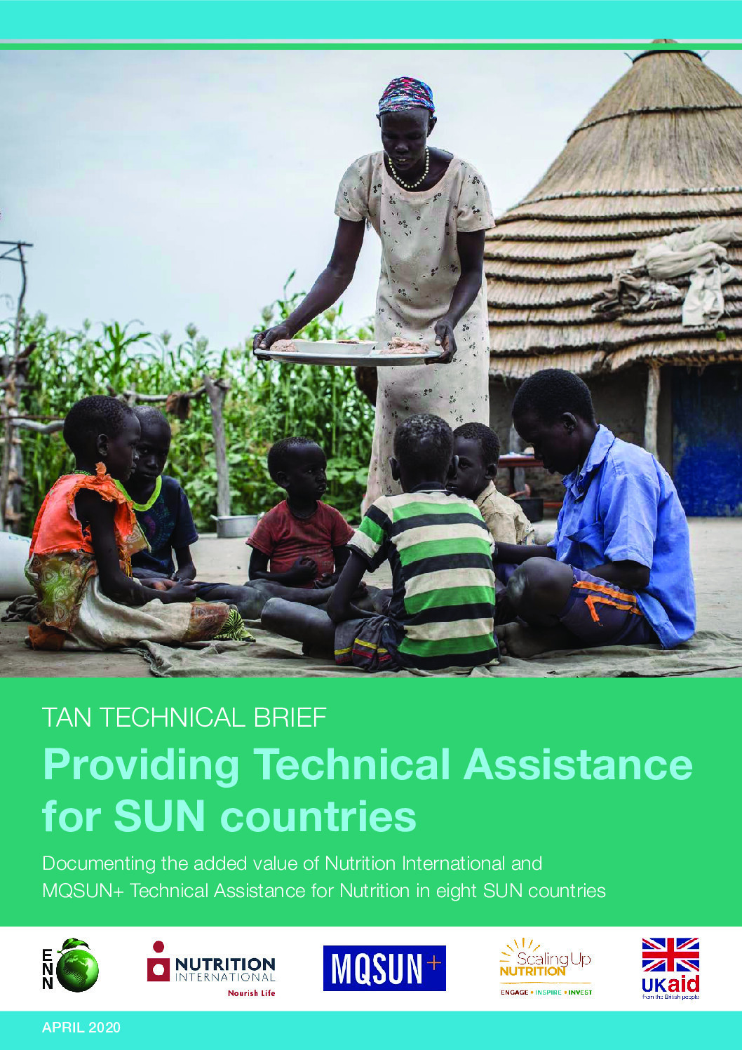Providing Technical Assistance for SUN countries: Documenting the added value of Nutrition International and MQSUN+ Technical Assistance for Nutrition in eight SUN countries thumbnail