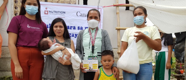 Nutrition International supports the victims of Typhoon Odette in the Philippines