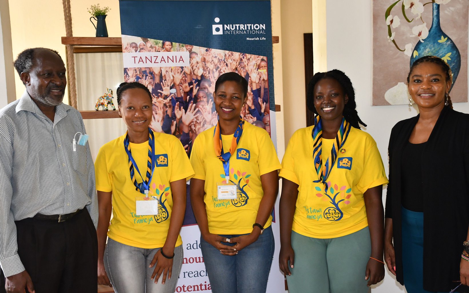 Photo de groupe à la Conférence régionale africaine des Guides et des Éclaireuses