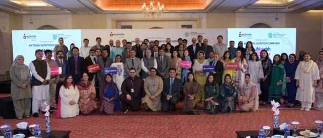 Nutrition International and Government of Pakistan launch NourishMaa – a campaign aimed at improving maternal nutrition