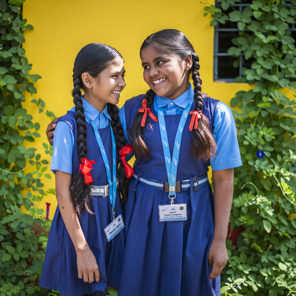 Image of Des conseils étudiants indiens soutiennent la nutrition des adolescentes.