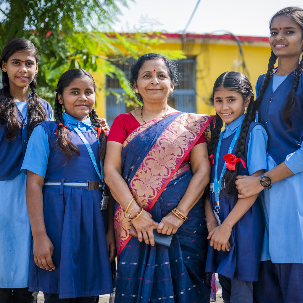 Image of Des conseils étudiants indiens soutiennent la nutrition des adolescentes.