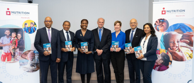 Nutrition International welcomes Sir Masood Ahmed as new Board Chair